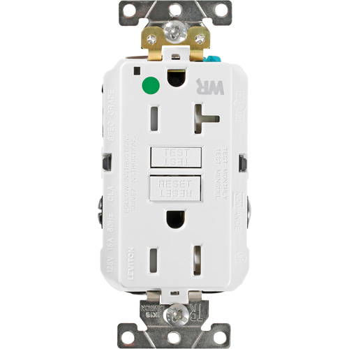 SmartlockPro® Extra Heavy-Duty Self-Test GFCI Receptacle