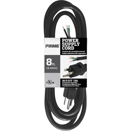 Replacement Brown Power Supply Cord