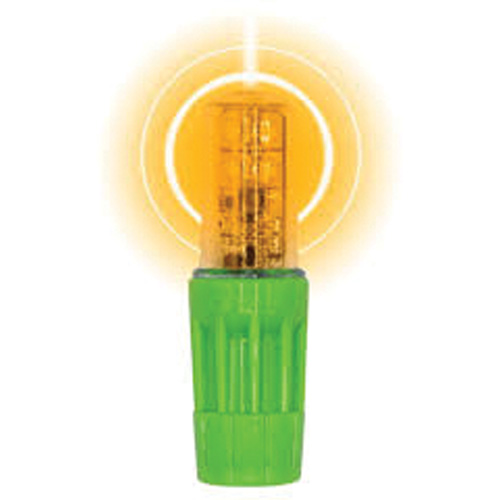 Rocket II Super Bright LED Light for 1156 Socket Style Warning Whips, Flashing, Amber