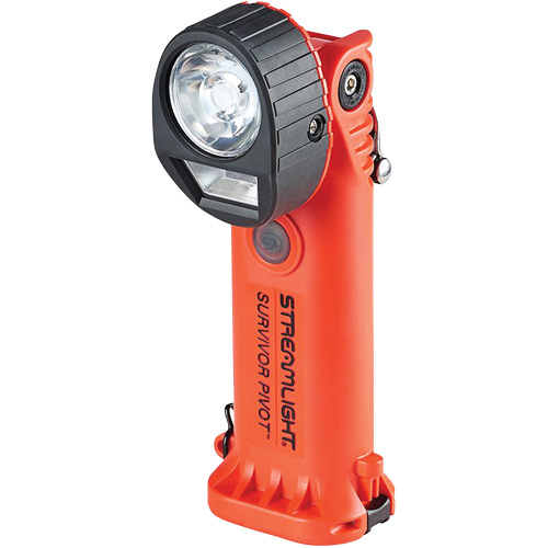 Survivor Pivot<sup>®</sup> Magnetic Flashlight with Battery Carrier, LED, 325 Lumens, Rechargeable Batteries