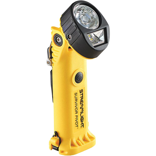 Survivor Pivot<sup>®</sup> Flashlight, LED, 325 Lumens, Rechargeable Batteries