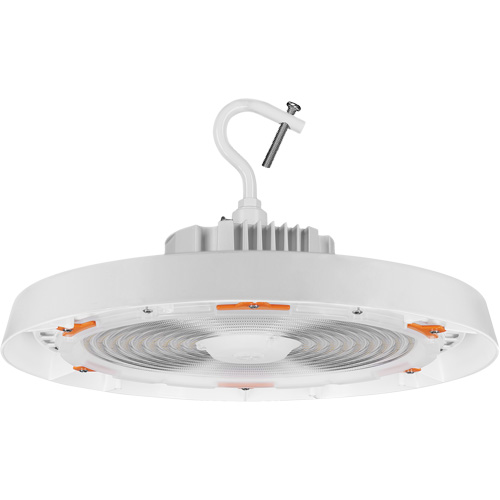 UFO High Bay Light, LED, 120 - 347 V, 200 W, 7.3" H x 11" W