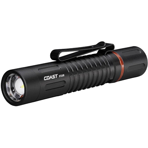 XT20R USB-C Focusing Flashlight, 520 Lumens, Rechargeable/AA Batteries