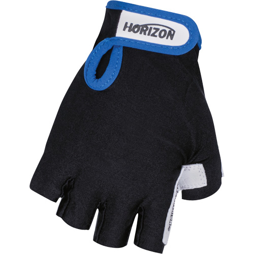 Vibration Dampening Fingerless Gloves, Size X-Large, Goatskin Palm
