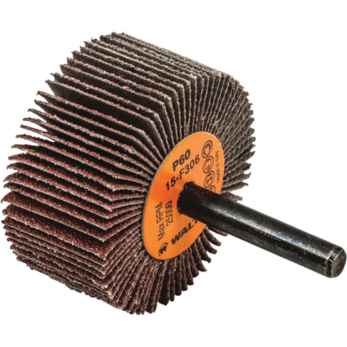 Coolcut™ Flap Wheel, Aluminum Oxide, 60 Grit, 2" x 1" x 1/4"