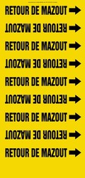 French Pipe Marker: Retour De Mazout