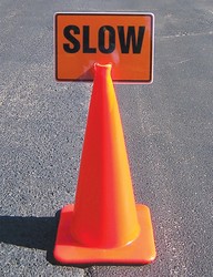 CONE TOP WARNING SIGNS