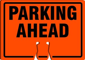 Cone Top Warning Signs