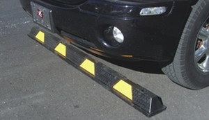 Parking Block: Rubber