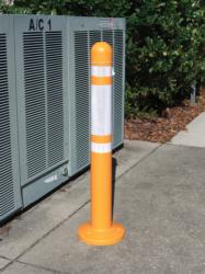 Rebound Bollard Post
