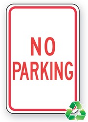 Recycle-Grade Facility Traffic Signs