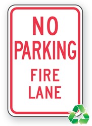 Recycle-Grade Facility Traffic Signs