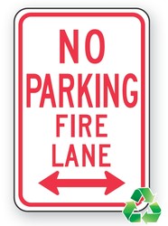Recycle-Grade Facility Traffic Signs