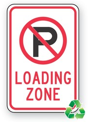 Recycle-Grade Facility Traffic Signs