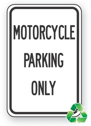 Recycle-Grade Facility Traffic Signs