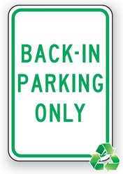 Recycle-Grade Facility Traffic Signs