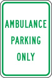 DESIGNATED PARKING SIGNS