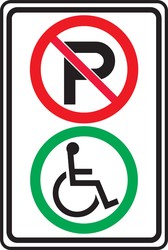 NO PARKING SIGN