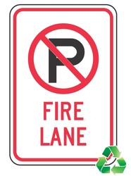 Recycle-Grade Facility Traffic Signs