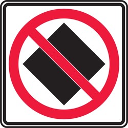 TRAFFIC SIGN - NO DANGER GOODS