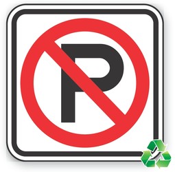 Recycle-Grade Facility Traffic Signs
