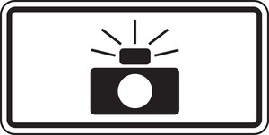 Intersection Sign: Photo Enforced (Symbol)