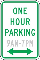 Parking Restriction Sign