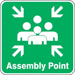 Safety Sign: Assembly Point