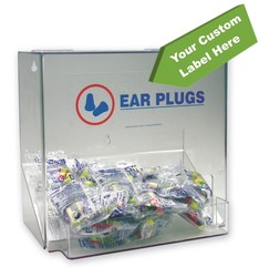 Custom Large Ear Plug Dispenser