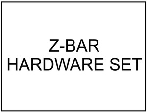 Hardware Set - for Z-bar
