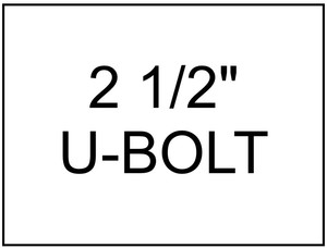 Posts & Accessories: 2.5-in. U-Bolt