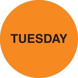 Preprinted Inventory Marking Dots: Day