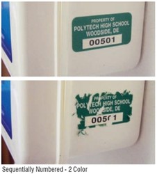 Custom Poly-Destructible Label