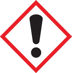 GHS Pictogram Label: Exclamation Mark