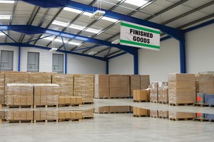 Quality Control Ceiling Banner: Rejected