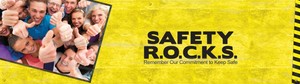Campaign Kick-Off Banner: Safety R.O.C.K.S.