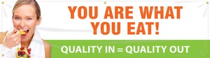 WorkHealthy™ Banners: You Are What You Eat
