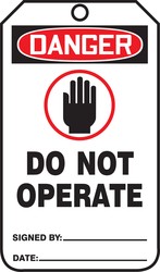 Safety Tag