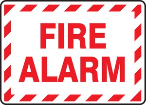 Safety Sign: Fire Alarm