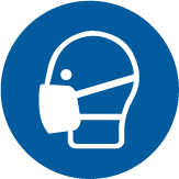 ISO Mandatory Safety Sign: Wear A Mask (2011)
