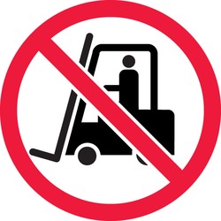 ISO Safety Sign - Prohibition - 2003