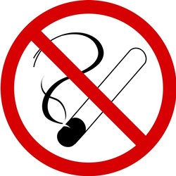ISO Prohibition Safety Sign: No Smoking (2003)