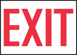 Lite-Corr Plastic Sign