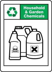 Safety Signs: Household And Garden Chemicals