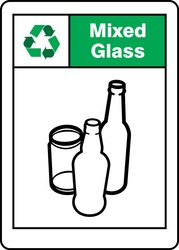 Safety Signs: Mixed Glass