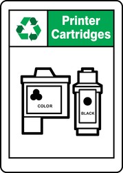 Safety Signs: Printer Cartridges