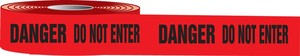 Barricade Tape: Danger Do Not Enter