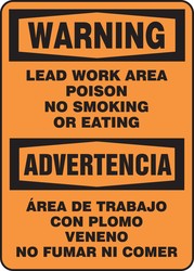 WARNING LEAD WORK POISON ...
