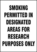 SMOKING SIGN