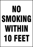 SMOKING SIGN